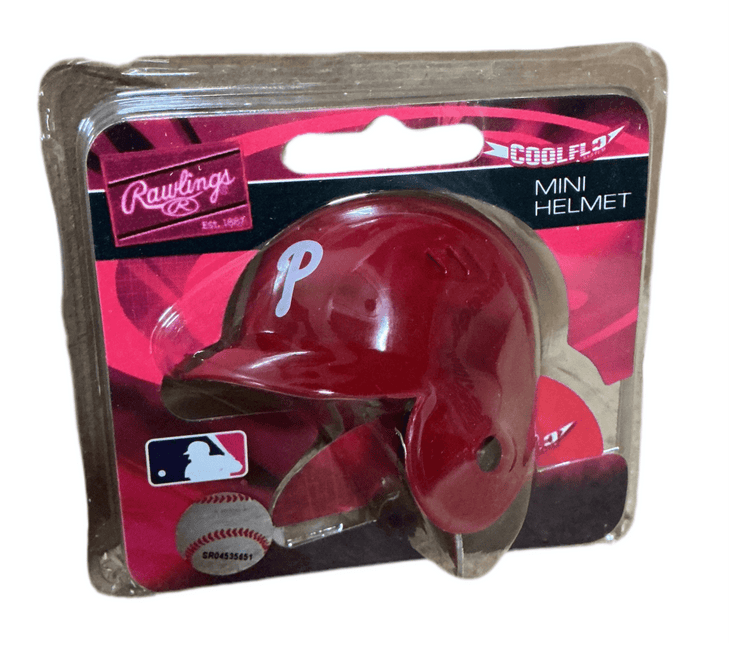 Philadelphia Phillies Rawlings Pocket Size CoolFlo Mini Helmet - GT - Wholesale.com