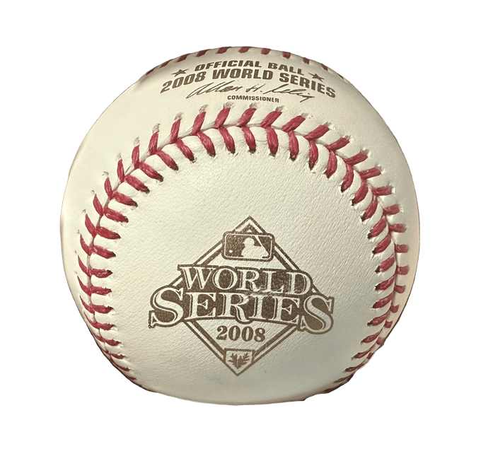 2008 World Series Rawlings Official MLB Game Baseball Philadelphia Phillies - GT - Wholesale.com