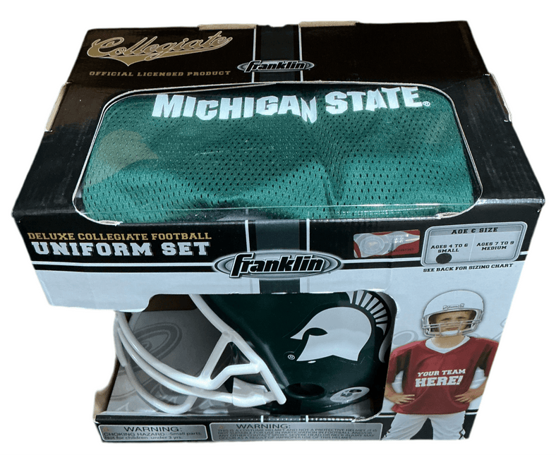 Michigan State Medium Deluxe Collegiate Uniform Set - GT - Wholesale.com