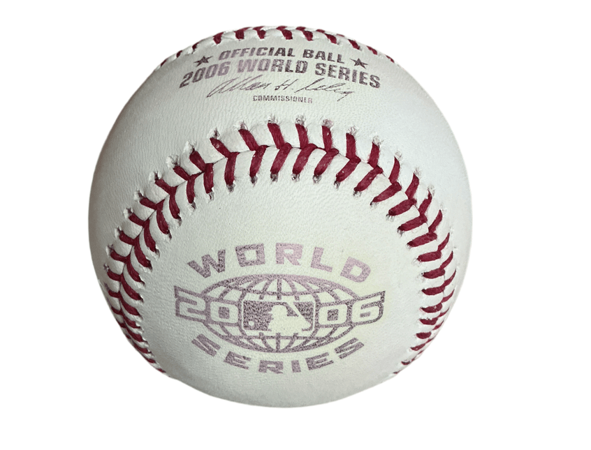 2006 World Series Rawlings Official MLB Leather Game Baseball Allen Selig - 1 - GT - Wholesale.com