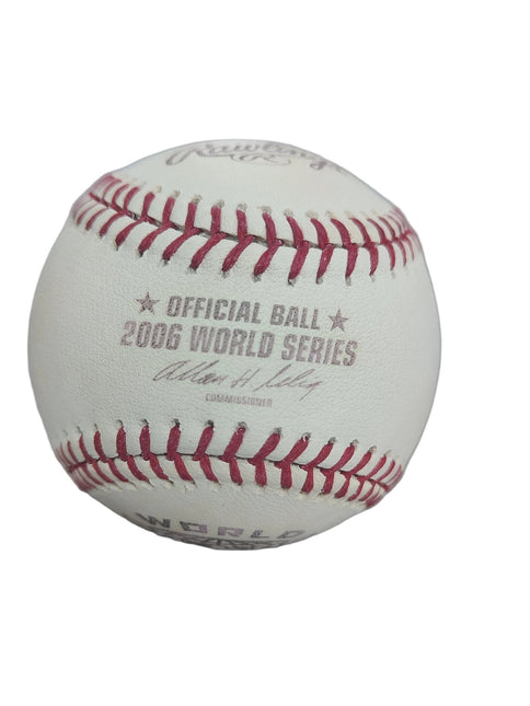 2006 World Series Rawlings Official MLB Leather Game Baseball Allen Selig - GT-Wholesale.com