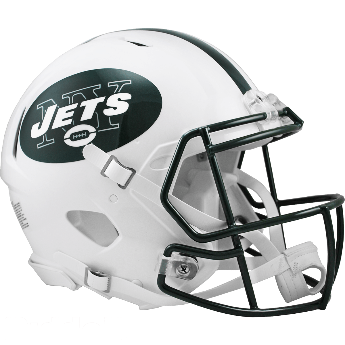 Jets Rave Helmet New York Jets 1998-2018 Throwback Riddell NFL Authentic Speed Full Siz ...
