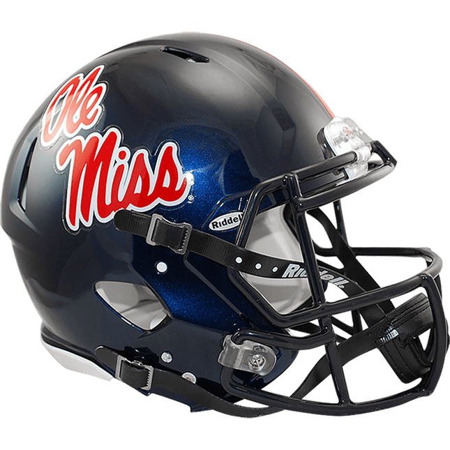 Mississippi Ole Miss Rebels Riddell NCAA Authentic Speed Full Size Helmet