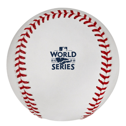 2022 World Series Rawlings Official MLB Leather Game Baseball Robert Manfred - 1 - GT - Wholesale.com