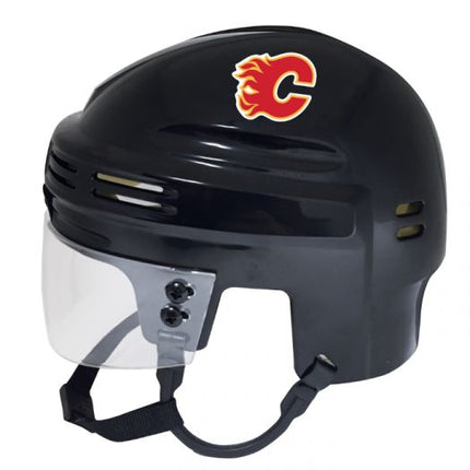 Calgary Flames SportStar NHL Hockey Player Mini Helmet - Black - GT - Wholesale.com