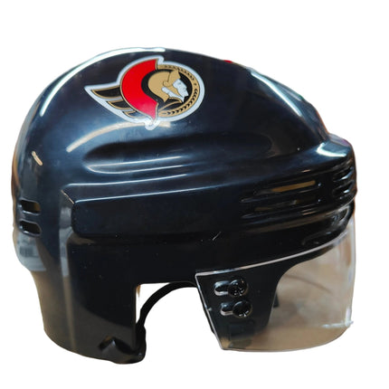 Ottawa Senators SportStar NHL Hockey Player Mini Helmet - Black - GT-Wholesale.com