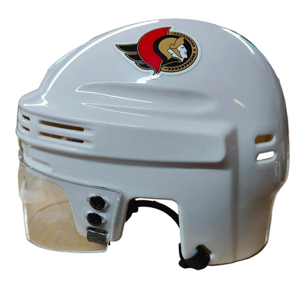 Ottawa Senators SportStar NHL Hockey Player Mini Helmet - White - GT-Wholesale.com