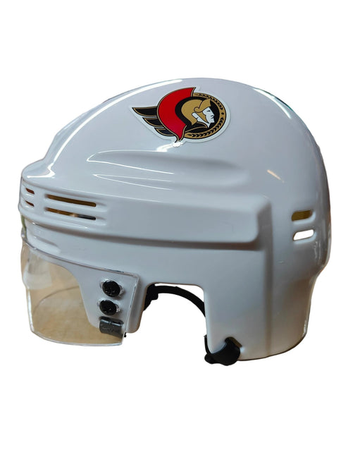 Ottawa Senators SportStar NHL Hockey Player Mini Helmet - White - GT-Wholesale.com