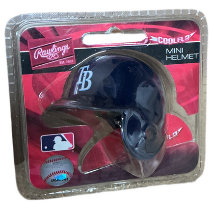 Tampa Bay Rays Rawlings Pocket Size CoolFlo Mini Helmet