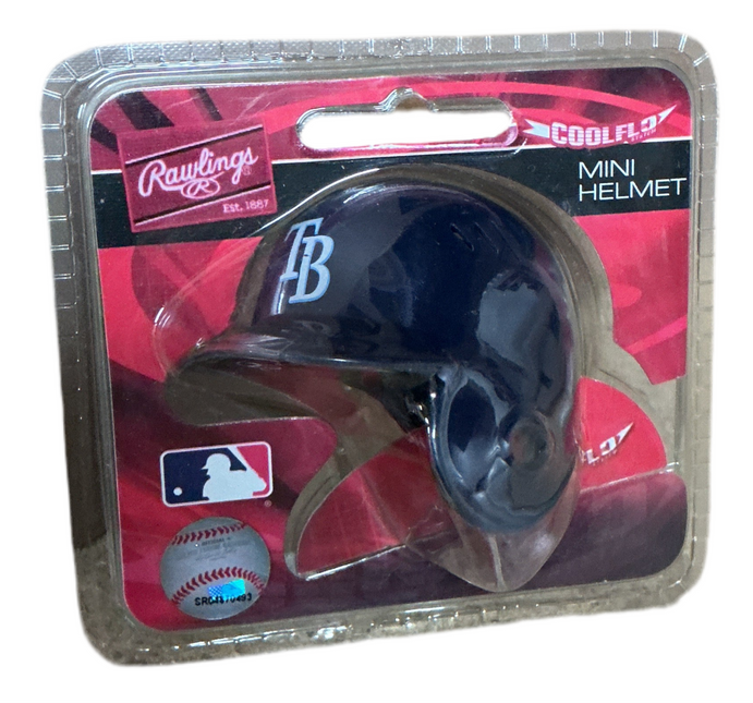 Tampa Bay Rays Rawlings Pocket Size CoolFlo Mini Helmet