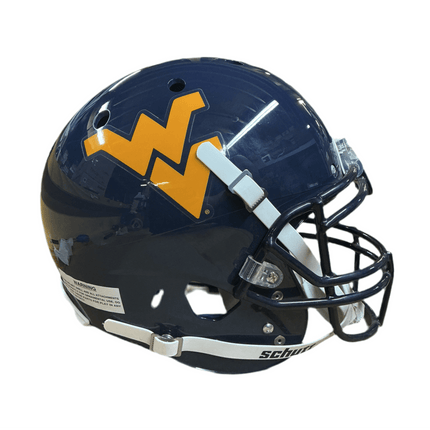 West Virginia Schutt NCAA College Football Authentic Full Size Helmet - GT - Wholesale.com