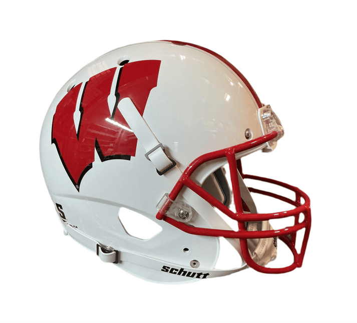 Wisconsin Badgers Schutt NCAA College Football Replica Full Size Helmet - GT - Wholesale.com