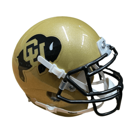 Colorado Buffaloes Gold Schutt NCAA College Football Authentic Mini Helmet - GT - Wholesale.com