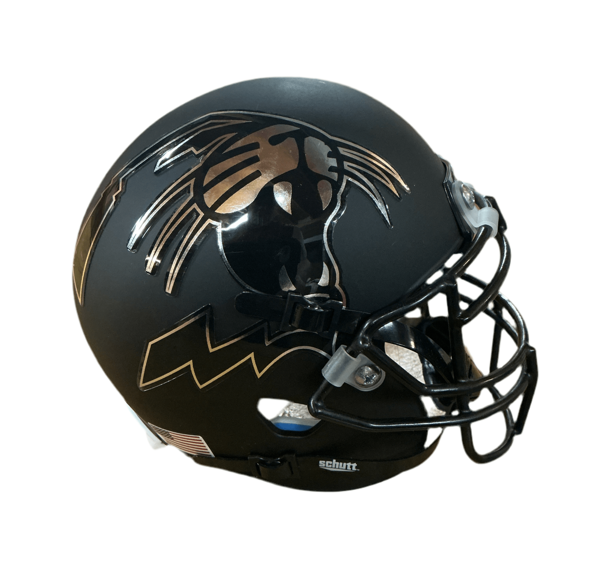 Northwestern Wildcats ALT 2 Schutt NCAA College Football Authentic Mini Helmet Northwestern Wildcats ALT 2 Schutt NCAA College Football Authentic Mini Helmet