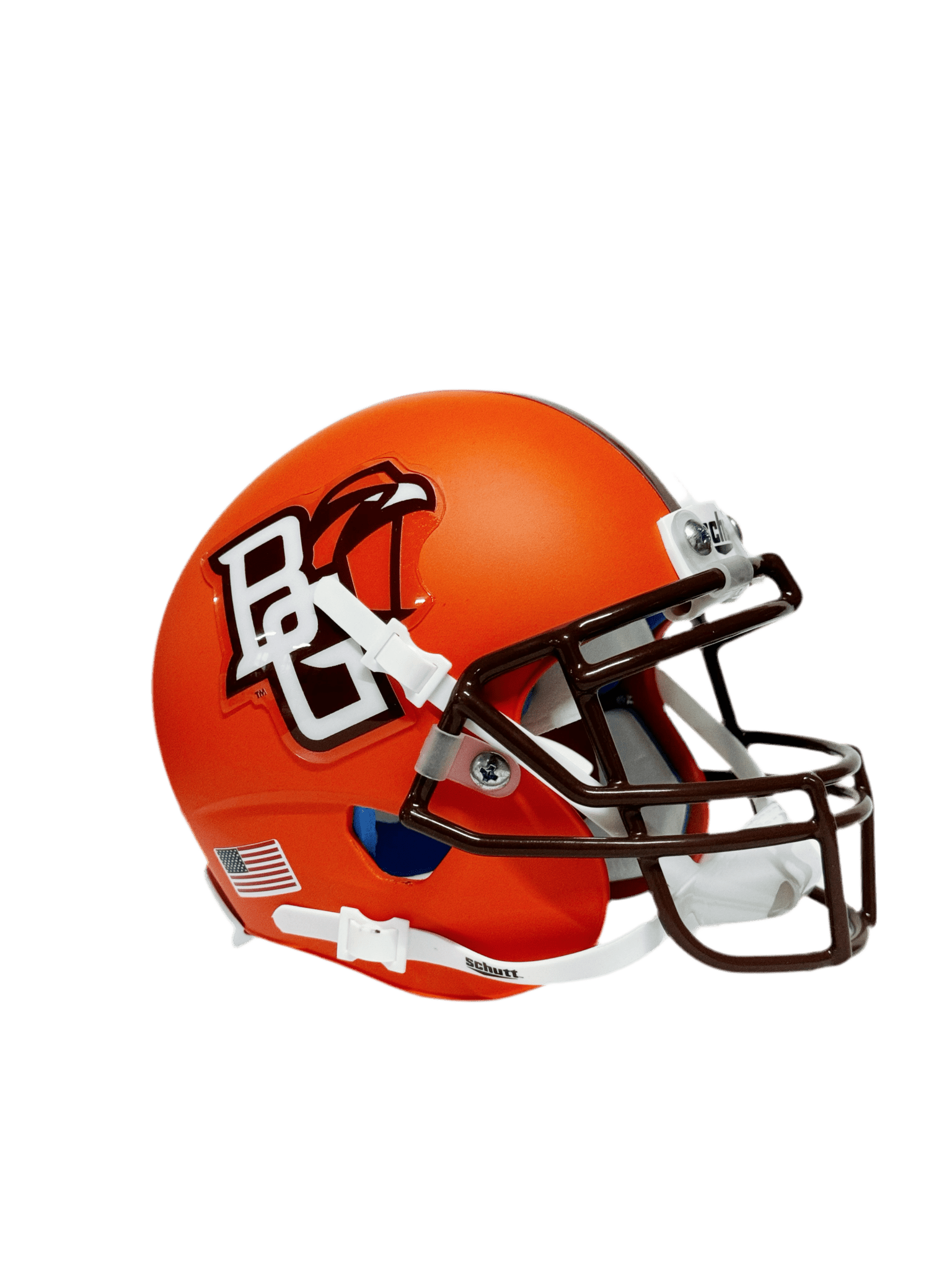 bgsu football helmet Bowling Green Falcons Orange Schutt NCAA College Football Authentic Mi – GT-Wholesale.com