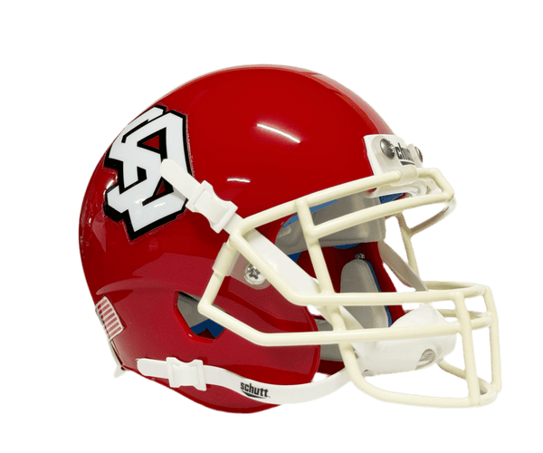 coyote football helmet South Dakota Coyotes Schutt NCAA College Football Authentic Mini Helmet
