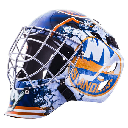 New York Islanders Franklin GFM 1500 NHL Team Full Size Youth Goalie Mask