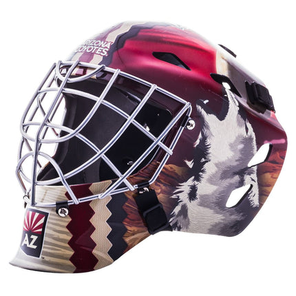 Phoenix Coyotes Franklin GFM 1500 NHL Team Full Size Youth Goalie Mask