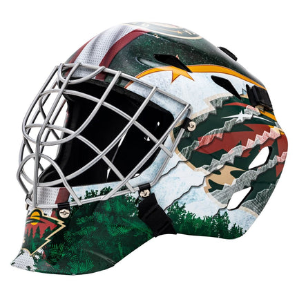 Minnesota Wild Franklin GFM 1500 NHL Team Full Size Youth Goalie Mask