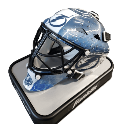 Tampa Bay Lightning NHL Hockey Franklin Goalie Mini Mask - GT - Wholesale.com