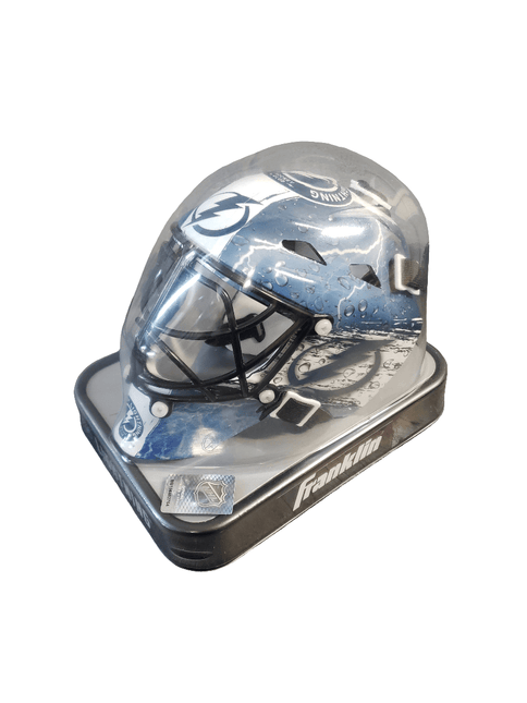 Tampa Bay Lightning NHL Hockey Franklin Goalie Mini Mask - GT - Wholesale.com