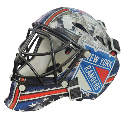 New York Rangers NHL Hockey Franklin Goalie Mini Mask - GT-Wholesale.com