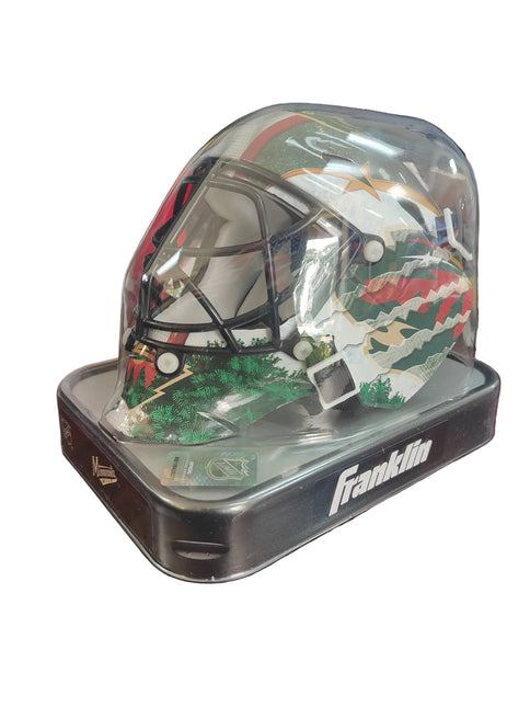 Minnesota Wild NHL Hockey Franklin Goalie Mini Mask - GT-Wholesale.com