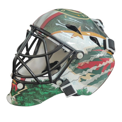 Minnesota Wild NHL Hockey Franklin Goalie Mini Mask - GT-Wholesale.com