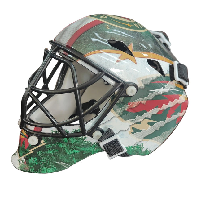 Minnesota Wild NHL Hockey Franklin Goalie Mini Mask - GT-Wholesale.com