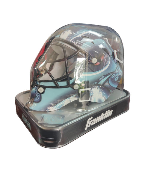 Seattle Kraken NHL Hockey Franklin Goalie Mini Mask - GT-Wholesale.com
