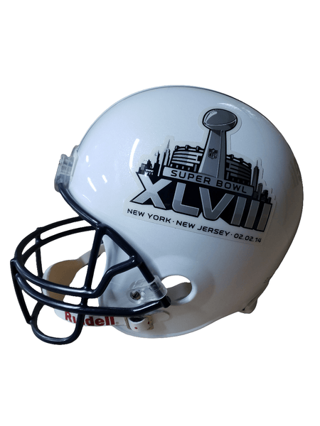 VSR4 Super Bowl 48 XLVIII Riddell NFL Replica Full Size Helmet –