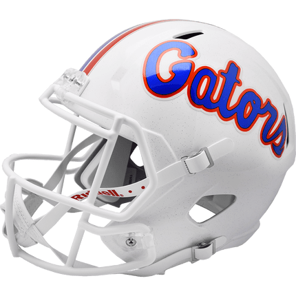 Florida Gators White Riddell NCAA Deluxe Replica Full Size Helmet