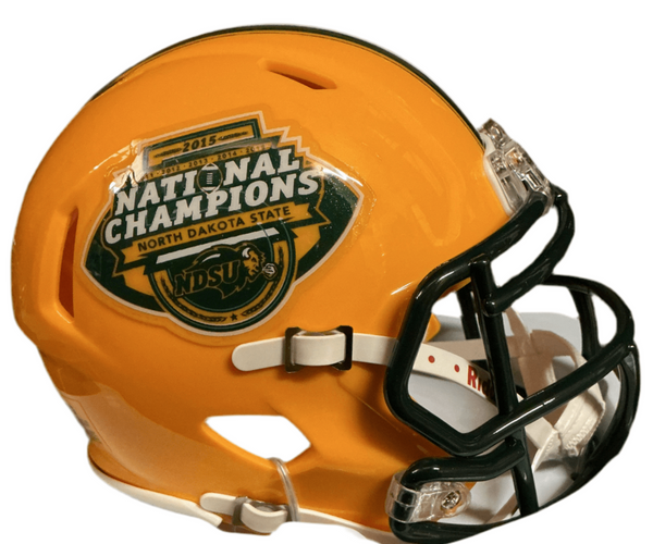 North Dakota State Bison 2015 National Champs Riddell NCAA Speed Mini –