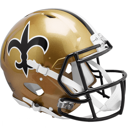 New Orleans Saints 1976-1999 Throwback Riddell NFL Authentic Speed Full Size Helmet