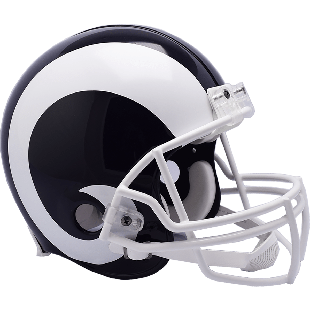 collectible mini football helmets Los Angeles Rams Helmet Riddell Replica Mini VSR4 Style