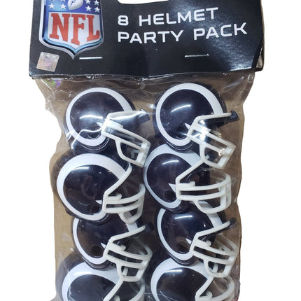Los Angeles Rams White Horn 8 Helmet Party Pack NFL Football - GT - Wholesale.com