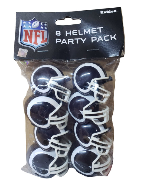 Los Angeles Rams White Horn 8 Helmet Party Pack NFL Football - GT - Wholesale.com