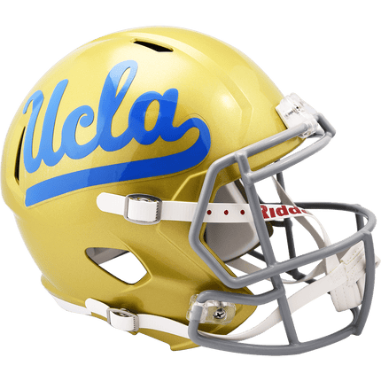UCLA Bruins Riddell NCAA Deluxe Replica Speed Full Size Helmet - GT - Wholesale.com