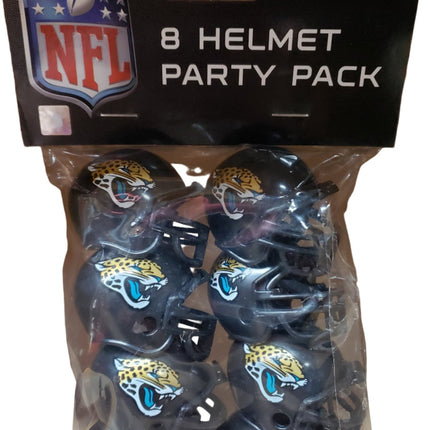 Jacksonville Jaguars 8 Helmet Party Pack NFL Football - GT - Wholesale.com