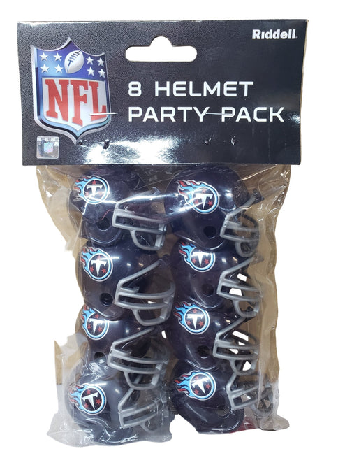Tennessee Titans 8 Helmet Party Pack NFL Football - GT - Wholesale.com