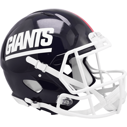 New York Giants 1980-1999 Throwback Riddell NFL Authentic Speed Full Size Helmet