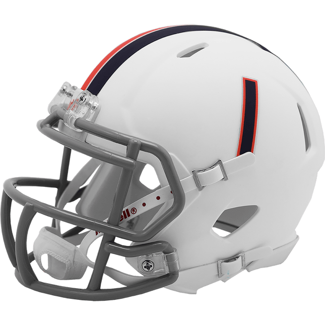 Virginia Cavaliers Matte White #1 Riddell NCAA Speed Mini Helmet