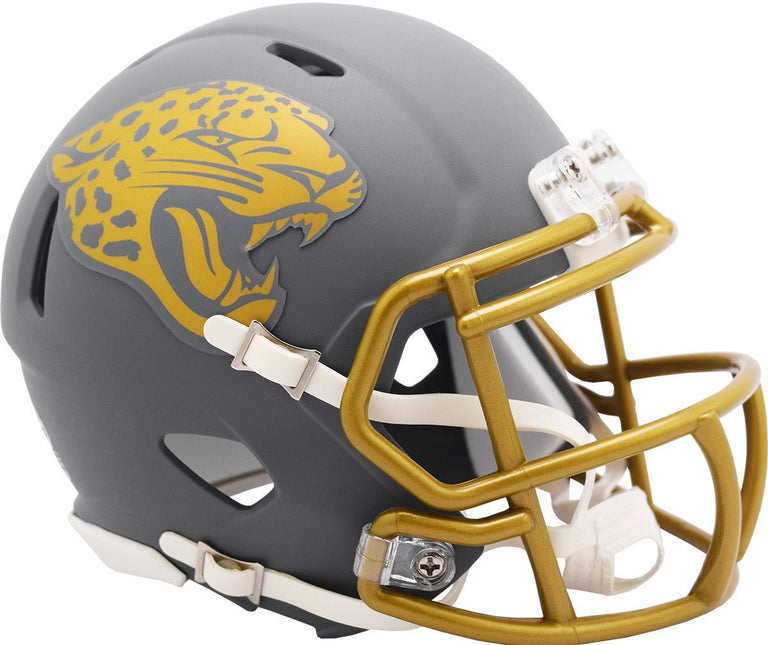 Jacksonville Jaguars Slate Riddell NFL Speed Mini Helmet
