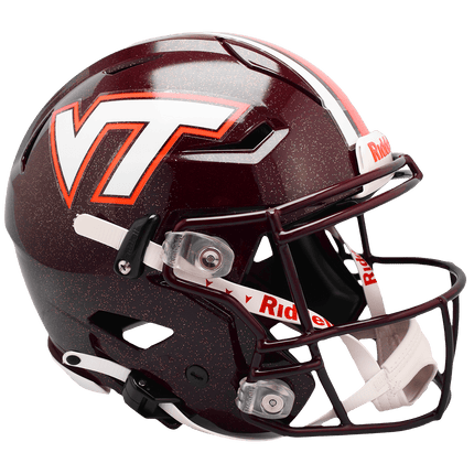 ncaa speedflex helmet Virginia Tech Hokies Riddell NCAA Authentic Speedflex Full Size Helmet – GT-Wholesale.com