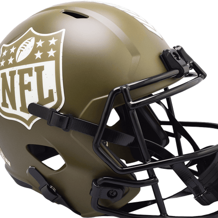 NFL Shield 2022 Salute To Service Riddell NFL Deluxe Replica Speed Full Size Helmet