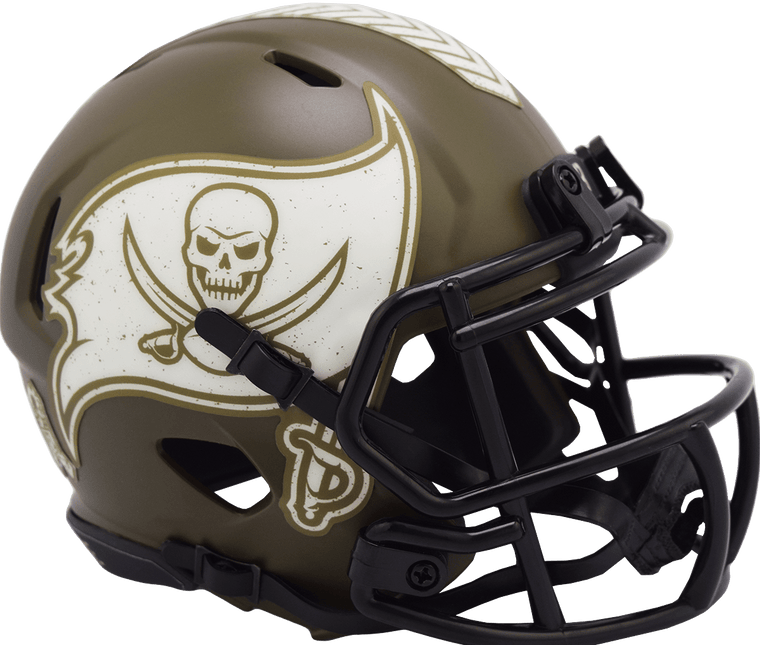 Tampa Bay Buccaneers 2022 Salute To Service Riddell NFL Speed Mini Helmet