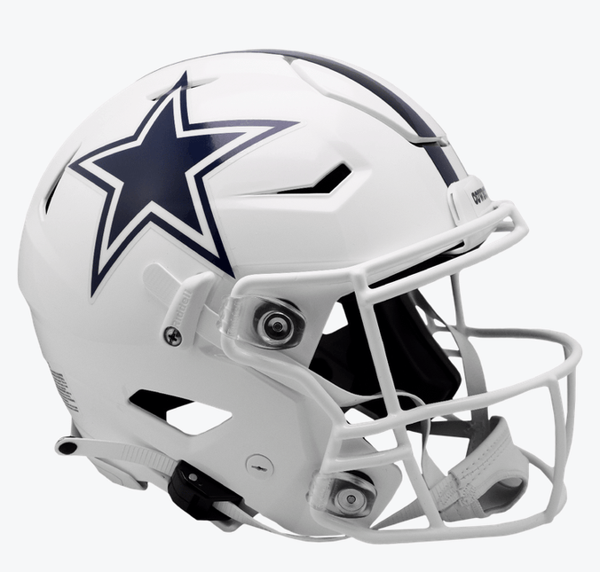 dallas cowboys youth football helmet Replica BRXLZ Mini FOCO This Dallas Cowboys Mini Helmet is a Green Gridiron masterpiece Football helmet Dallas Cowboys lamparas