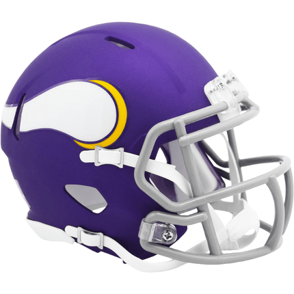Minnesota Vikings Tribute Classic Riddell NFL Speed Mini Helmet - GT - Wholesale.com