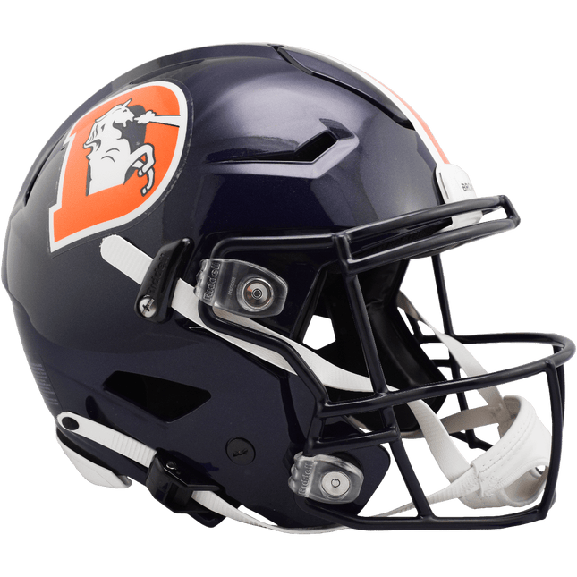 Denver Broncos Color Rush Navy Riddell NFL Authentic Speedflex Full Size Helmet