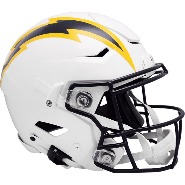 Los Angeles Chargers Color Rush White w/Navy Riddell NFL Authentic Speedflex Full Size Helmet